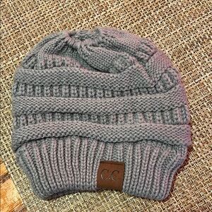 C.C Charcoal Knit Beanie